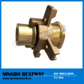 Bronze Star Expansion Joint with Nipple for Water Meter (BW-Q20)